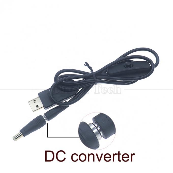 5.5x2.1mm Femme à 5.5x2.5mm Plug mâle DC Power Barrel Jack Adaptateur de conversion du connecteur 1