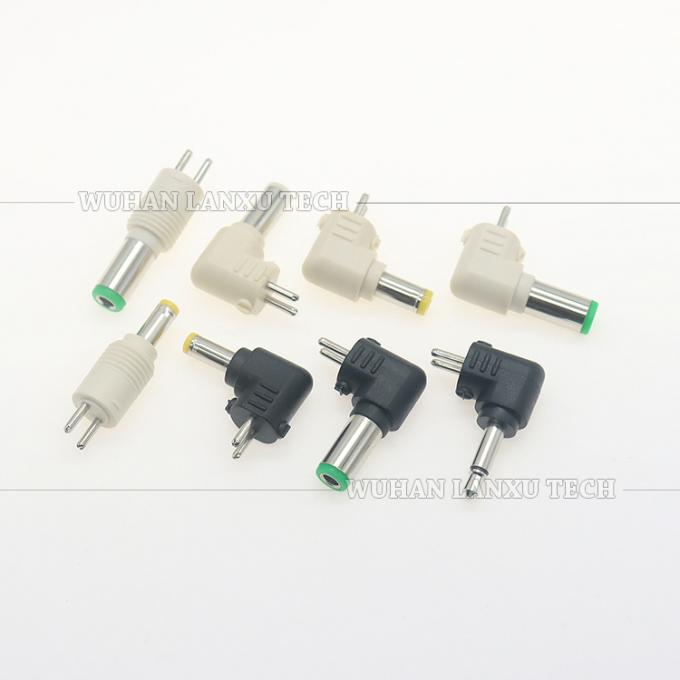35x1,35 4,0x1,7 4,8x1,7 5,5x1,7 5,5x2,1 5,5x2,5 6,3 x36.0x1.4mm Adaptateur de convertisseur de connecteur CC pour ordinateur 3