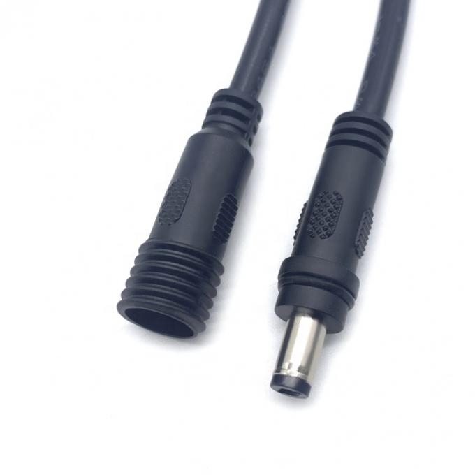 Homme à femme 5.5x2.1mm 5.5x2.5mm 3.5x1.35mm câble d'alimentation en courant continu étanche 4