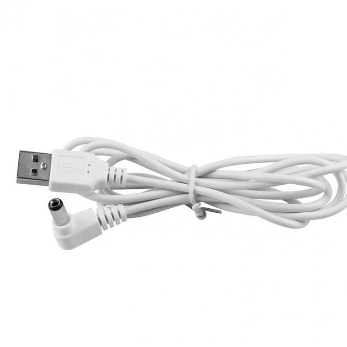 Blanc Noir USB mâle à 90 degrés angle droit 5,5 x 2,1 mm 5,5 x 2,5 mm 3,5 x 1,35 mm 4..0 x 1,7 mm mâle câble CC 5