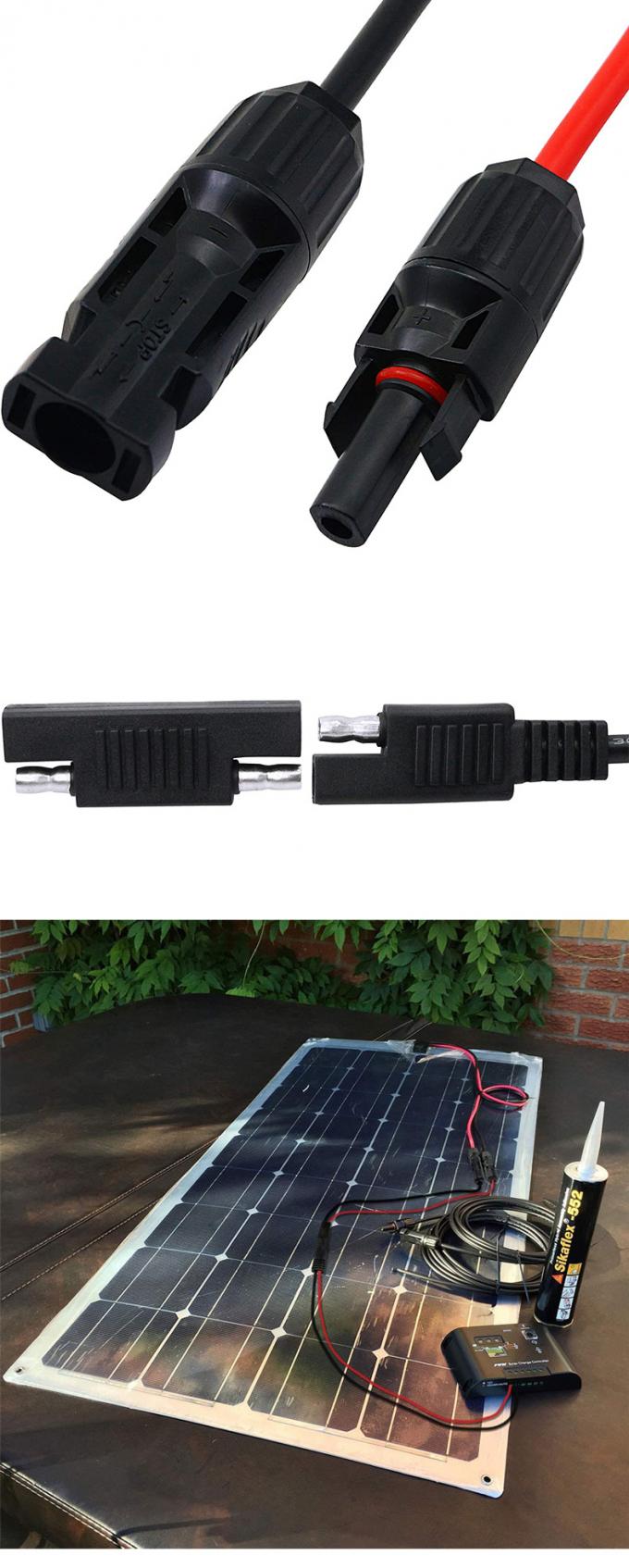 10AWG SAE à l'adaptateur de panneau solaire câble d'extension RV Panneau solaire connecteur câble pour RV Caravane Panneaux solaires Charge de batterie 6