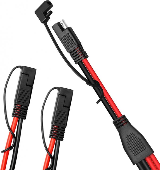 14AWG SAE câble de connecteur électrique automobile à courant continu Y Splitter 1 à 2 câble d'extension SAE pour camping-car Caravan panneaux solaires Charge de batterie 2