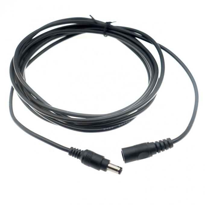 1M 2M 3M de sexe masculin à féminin 5.5X2.1mm Jack à courant continu câble de chargeur d'extension pour caméra de surveillance 1