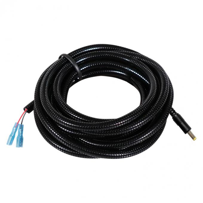 Jacket métallique résistant à la mastication DC 5.5x2.1mm 4.0x1.7mm à connecteur à épée câble d'extension d'alimentation pour caméras de piste 2