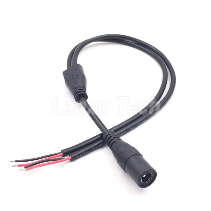 DC mâle femelle 5.5x2.1mm Jack Splitter câble d'extension de puissance pour la lumière LED Caméra de vidéosurveillance 1