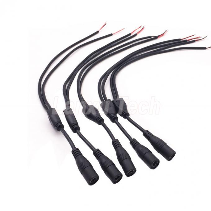 DC mâle femelle 5.5x2.1mm Jack Splitter câble d'extension de puissance pour la lumière LED Caméra de vidéosurveillance 6