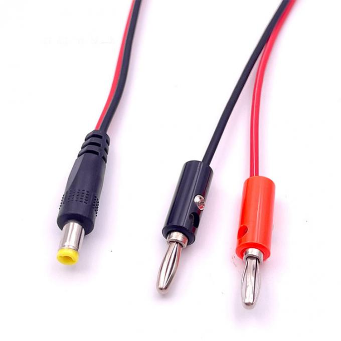 12v DC 5,5 mm x 2,1 mm Cable de prise de banane de 4 mm 6
