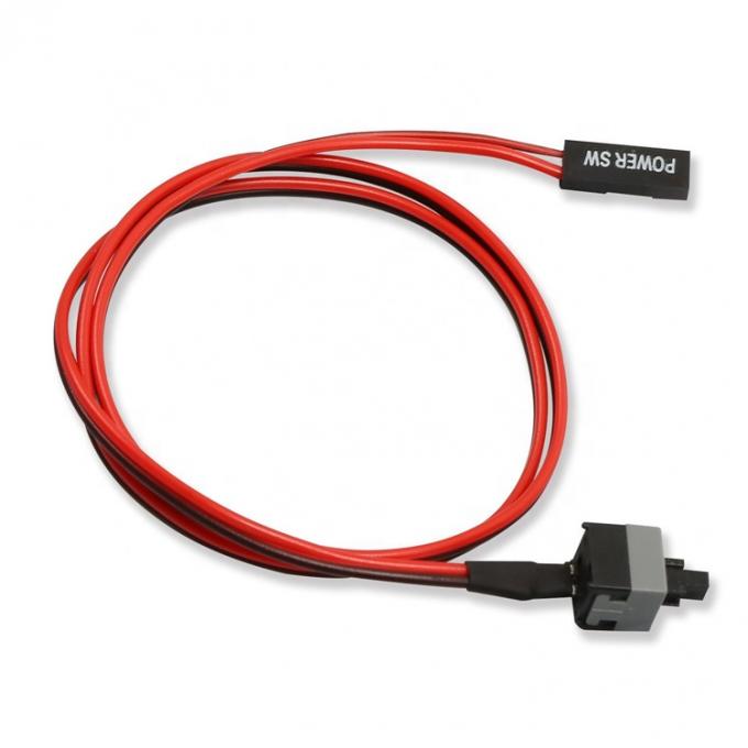 2 épingles SW boîtier PC carte mère Switch sur et hors de l'ordinateur réinitialiser l'alimentation ATX câble 1