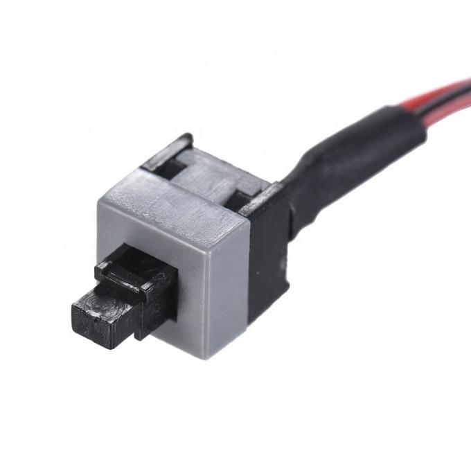 2 épingles SW boîtier PC carte mère Switch sur et hors de l'ordinateur réinitialiser l'alimentation ATX câble 2