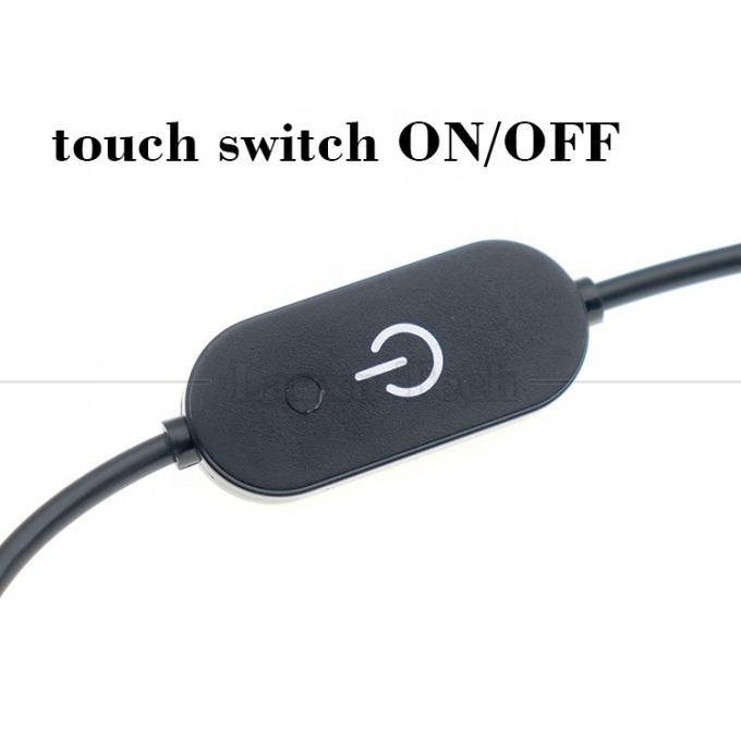 12V homme à femme 5.5x2.1 Jack à baril DC alimenté par LED Dimmer Switch Cable pour lumière LED 1