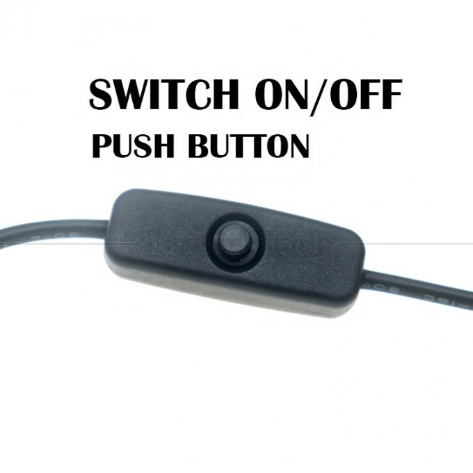 12V LED Strip Light Power on off Switch Connecteur USB à câble de charge convertisseur de fil ouvert 3