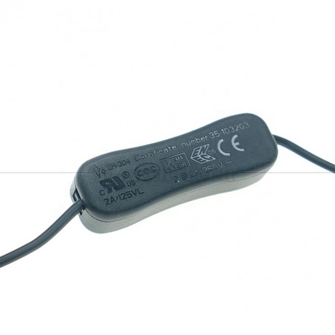 1M USB A mâle à ouvrir câble de chargement en fer blanc en conserve avec 304 bouton de commutateur 4