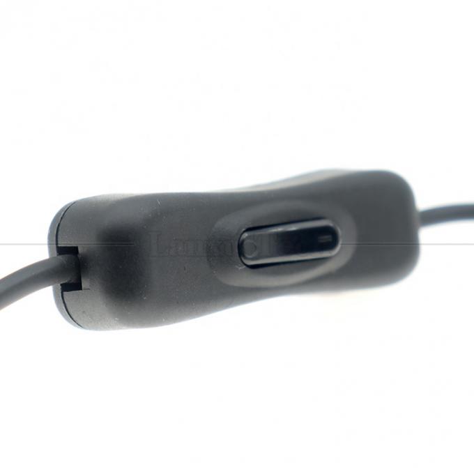 12V 24V homme à femme 5,5x2,1 mm prise CC allumée 304 câble de commutateur pour lampe à bande LED 2