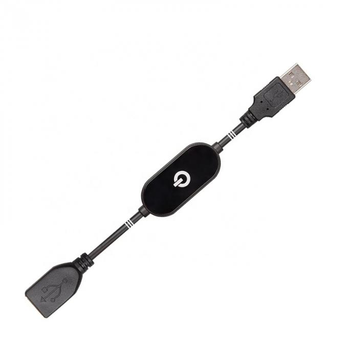 Touch Dimmer Commutateur de type mâle à femelle Un câble d'extension USB pour les lampes à bande LED 3