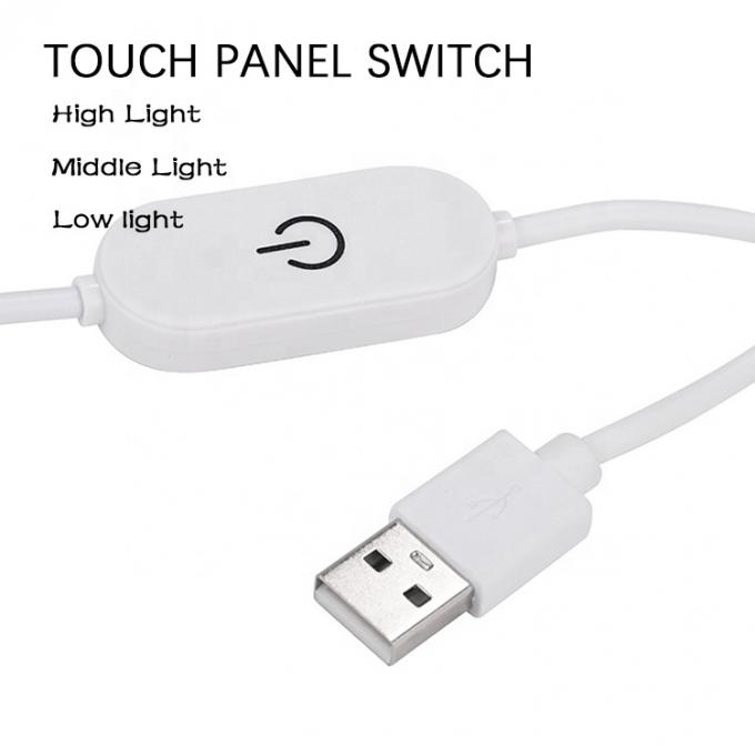 5V 2A USB TO dc 5,5*2,1 mm commutateur réglable câble à distance LED bande obscurcitrice pour la lumière de lampe 4