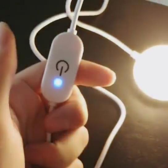 5V 2A USB TO dc 5,5*2,1 mm commutateur réglable câble à distance LED bande obscurcitrice pour la lumière de lampe 5
