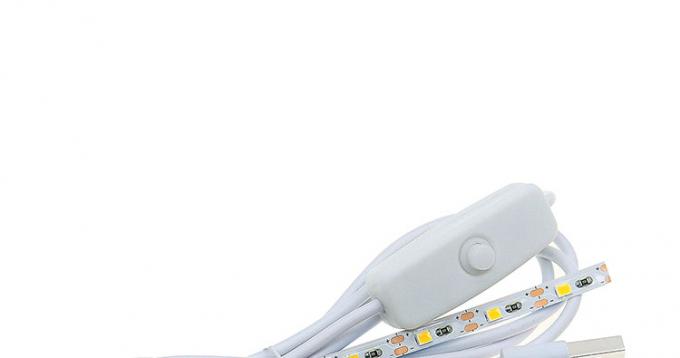 Contrôleur USB de haute qualité Dimmer Power on off Commutateur câble avec lampe à LED Light Strip 0
