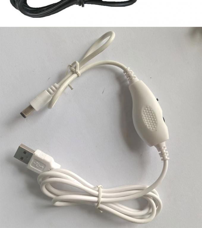 5V USB à courant continu 5.5x2.1mm 12V Contrôle de la luminosité de sortie Dimmer réglable allumé et éteint Cable de commutateur pour ventilateur de lampe à LED 7