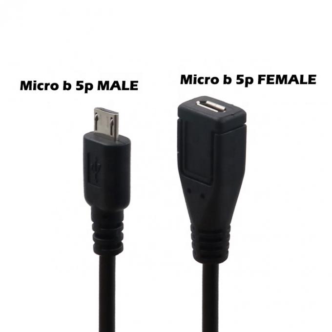 Cable de recharge d'extension micro USB avec commutateur 1