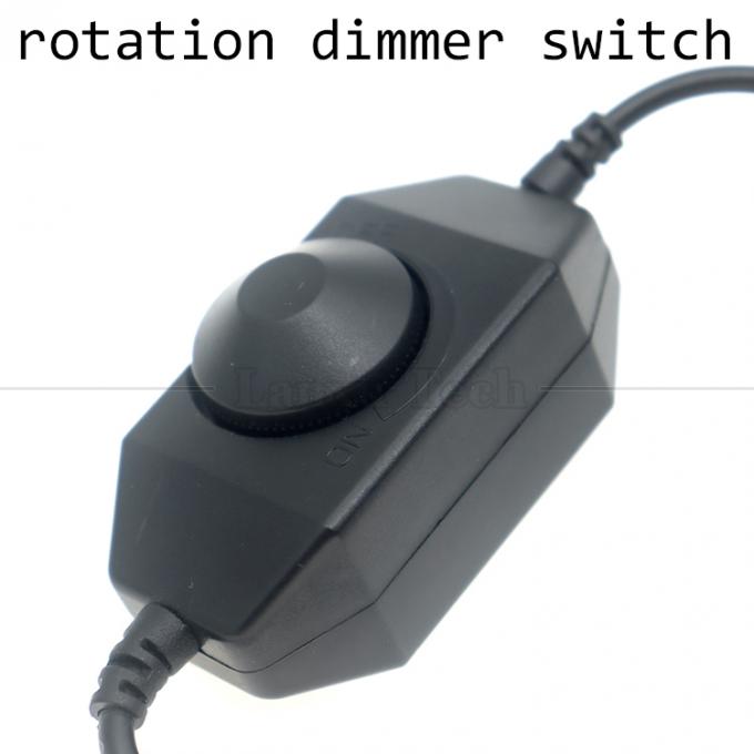 Certificat CE 12V 24V mâle à femelle alimentation en courant continu ON OFF contrôleur de commutateur Dimmer LED pour lampe 3