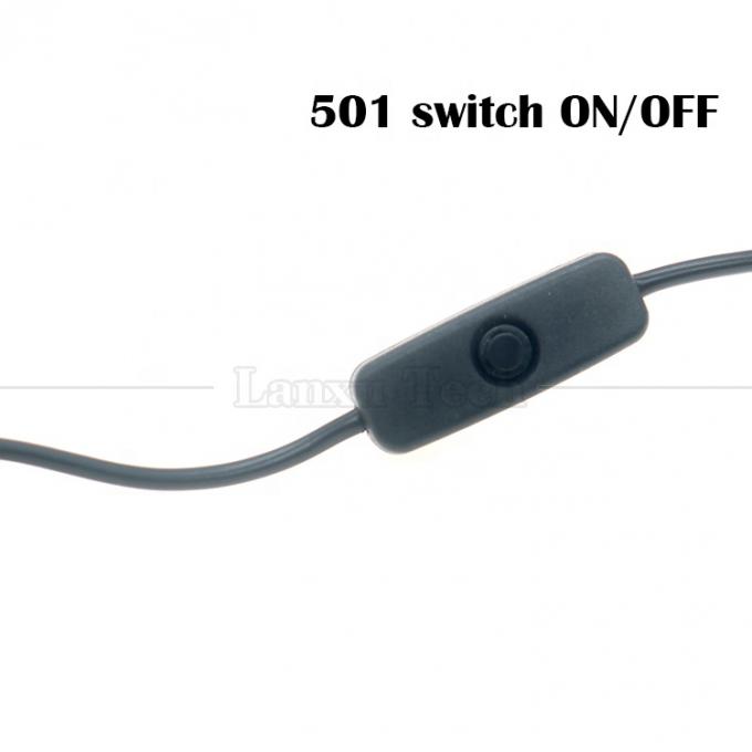5V USB A mâle à type C USB commutateur alimentation ON OFF câble pour Raspberry Pi LED bande 3