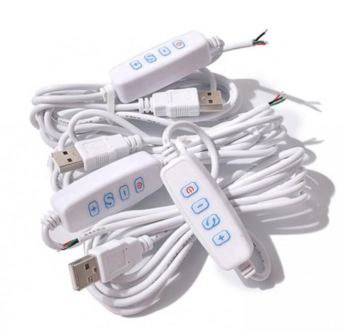 Dimmer de câble à commutateur USB à LED 5V pour lampe 3