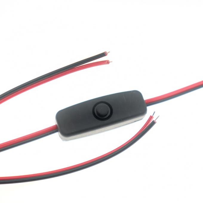 Bouton d'interrupteur en ligne personnalisé sur et hors câble d'alimentation pour moteur de lampe à LED 4