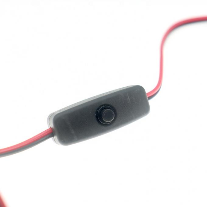 Bouton d'interrupteur en ligne personnalisé sur et hors câble d'alimentation pour moteur de lampe à LED 3