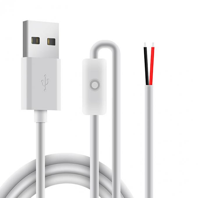 Commutateur USB allumé et éteint Dimmer de câble pour bande LED 1
