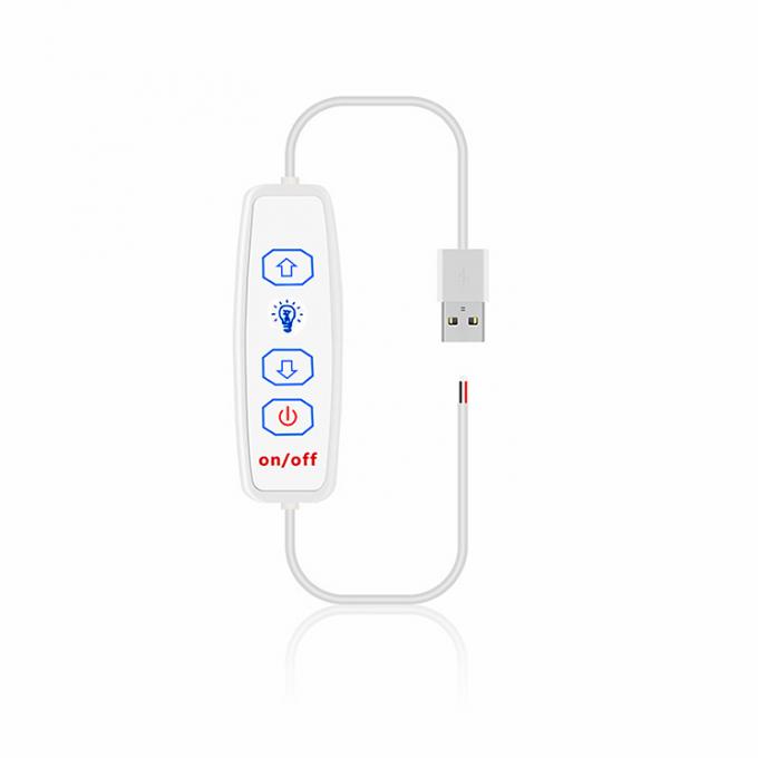 Commutateur USB allumé et éteint Dimmer de câble pour bande LED 3