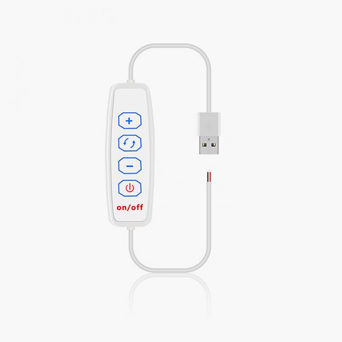 Commutateur USB allumé et éteint Dimmer de câble pour bande LED 6