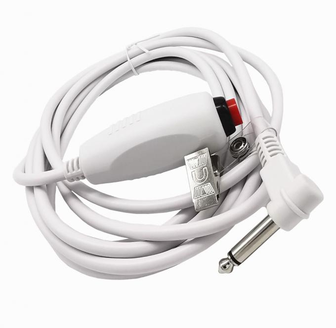 Custom 6.35 Single Button Switch Line Appel d'urgence Bouton d'appel infirmière câble avec clip pour le système d'appel infirmière station infirmière 5