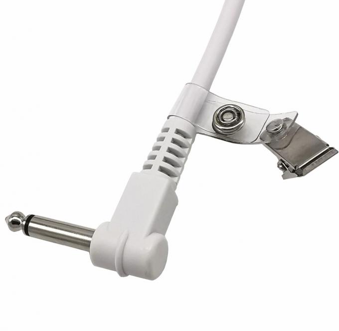 Custom 6.35 Single Button Switch Line Appel d'urgence Bouton d'appel infirmière câble avec clip pour le système d'appel infirmière station infirmière 7