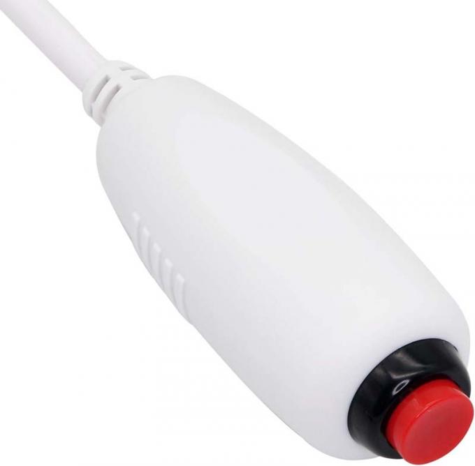RJ11 personnalisé 6Pin 4Core bouton unique poignée de main câble d'appel infirmier avec clip pour station infirmier station d'appel infirmier 4