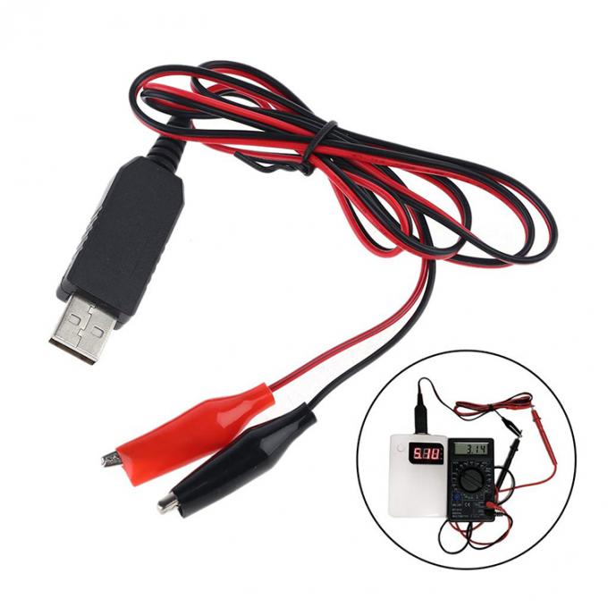 AA AAA Batterie éliminateur Repace Batterie USB 5v à 1.5v 3v 4.5v Passer vers le bas câble de chargeur de puissance pour jouet électrique LED 1