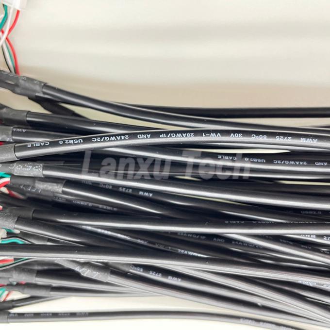 Cable à 4 broches USB 2.0 monté sur panneau de type A à JST XH PH VH 5