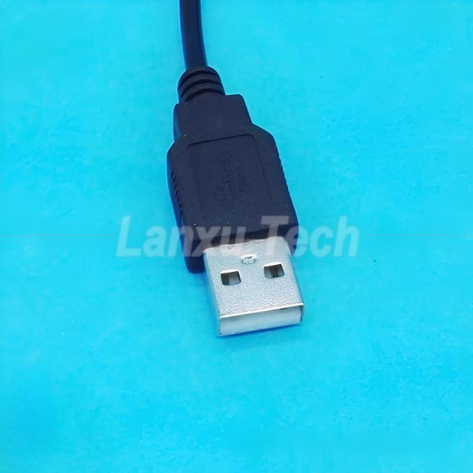 USB 2.0 Un mâle à 2 USB double Jack Y Femme Splitter Hub Cable d'adaptateur d'extension de câble d'alimentation 3