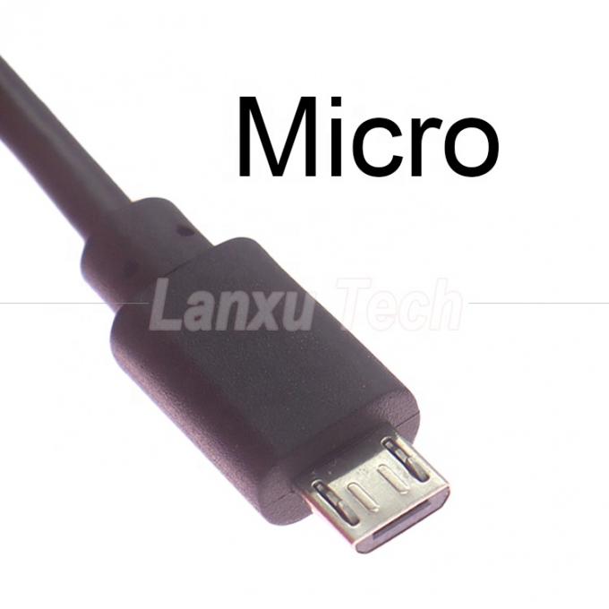 50cm 1M 2M 1A 2A Chargeur V8 Micro à câble de chargement de données USB 3