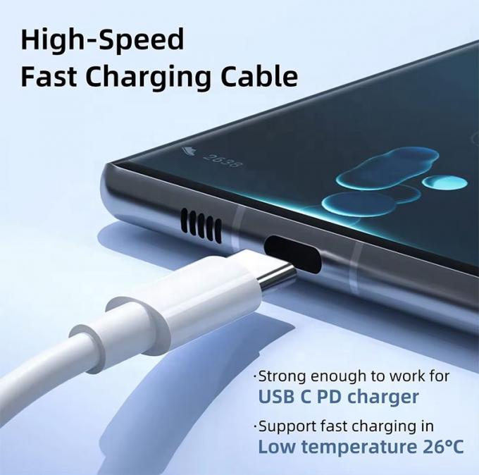 Chargement rapide de haute qualité 60w 100w Type C à type C PD câble de chargeur de données 1