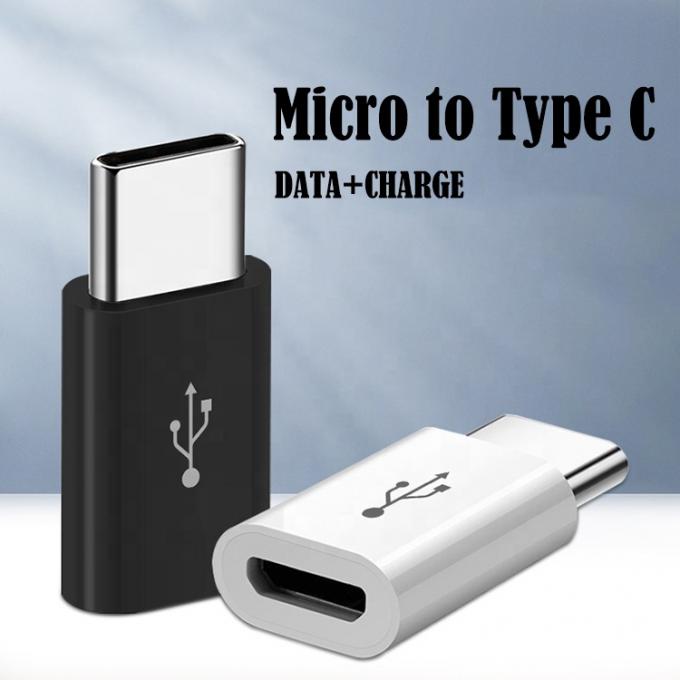 Convertisseur d'adaptateur de recharge OTG de type C pour micro B féminin hautement compatible 1