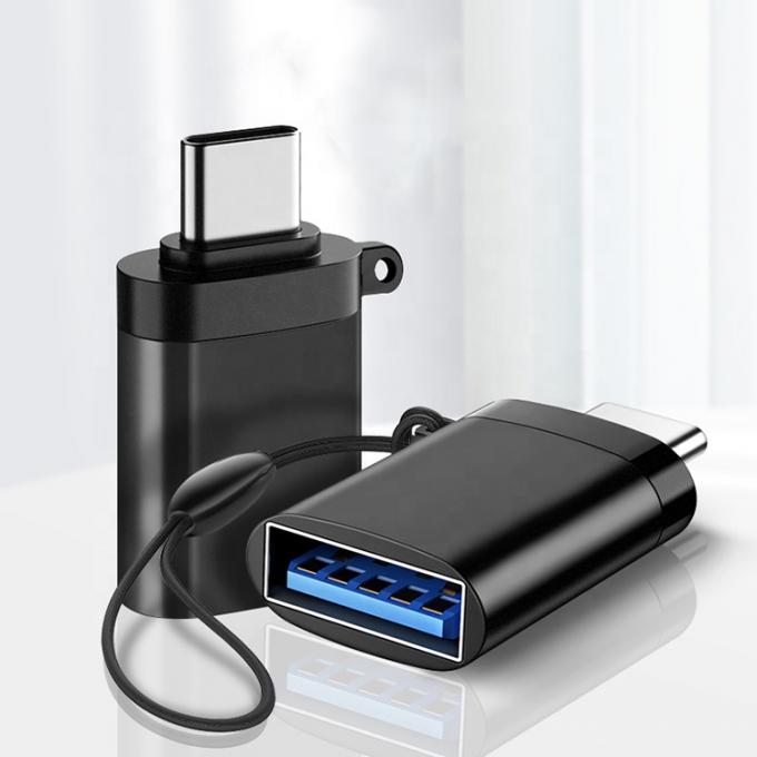 Adaptateur portable de type C 3.1 mâle à USB 3.0 femelle 0
