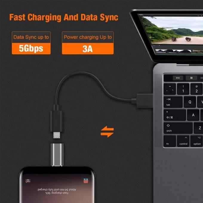 Adaptateur de convertisseur OTG de type C à type C 5