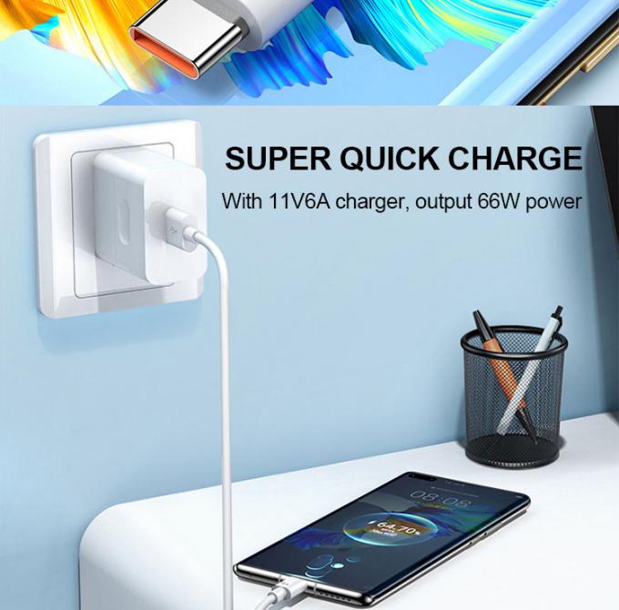 Chargement super rapide 6A type C câble de chargement de données USB pour téléphone portable 1