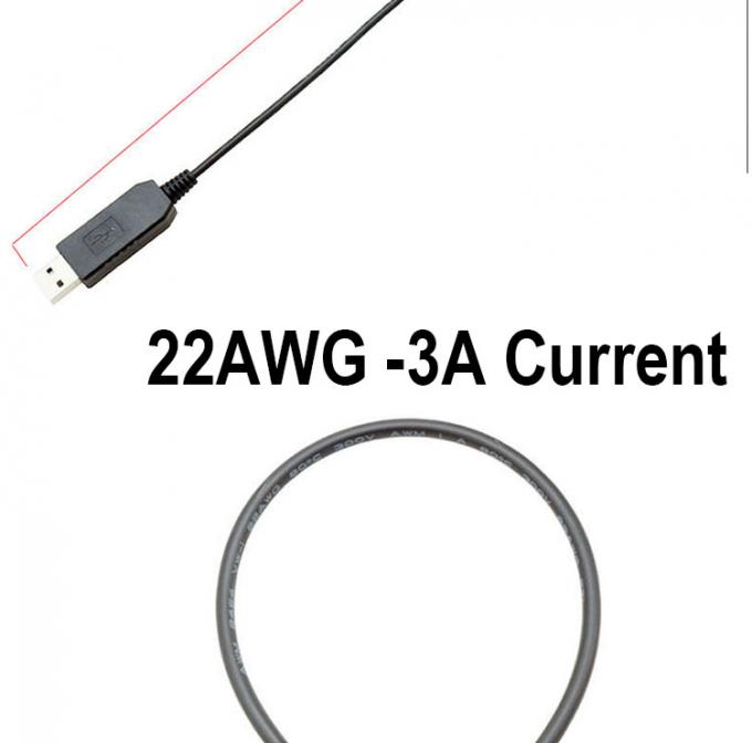 USB 5V à 12V Voltage augmenté 3 broches et 4 broches câble d'adaptateur d'alimentation PC 3
