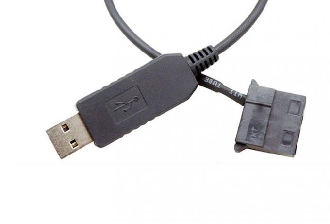 USB 5V à 12V Voltage augmenté 3 broches et 4 broches câble d'adaptateur d'alimentation PC 5