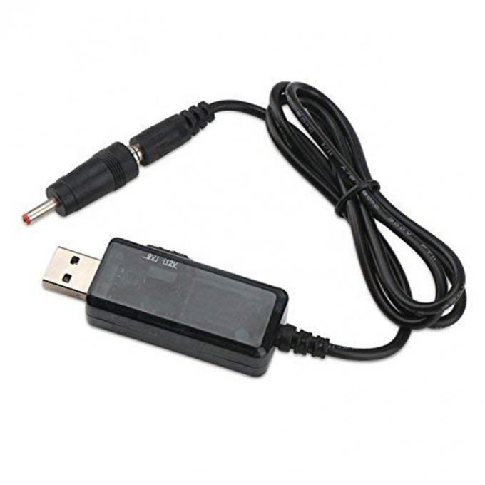 Affichage à LED Multi Compatible Voltage Configuration Booster 5V à 9V 12V câble de chargeur USB à courant continu 7