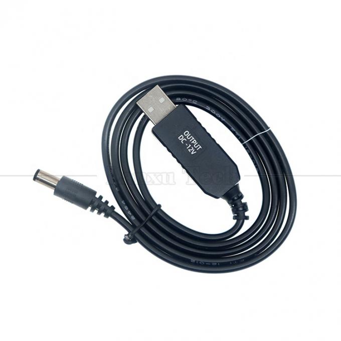 Chargeur à haute tension de haute qualité 5.5x2.1mm DC 5V à 12V câble d'alimentation USB pour le modem Wifi Router 7