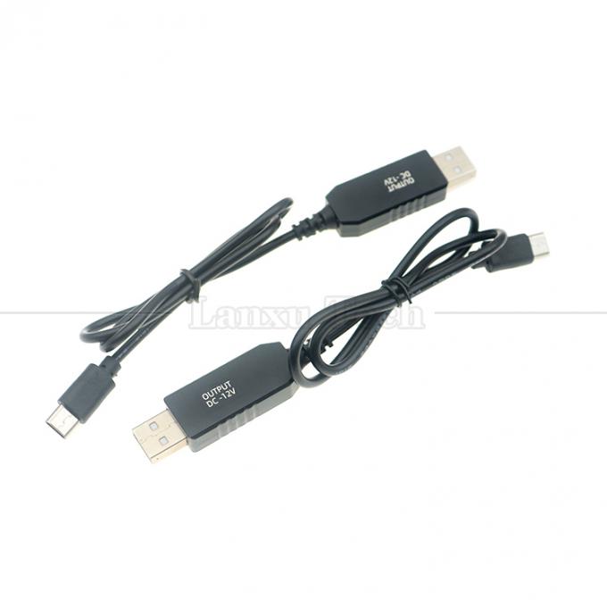 Convertisseur de puissance de 1m de haute qualité 5v à 12v USB à USB Type C câble de chargeur de puissance pour tapis légers 1