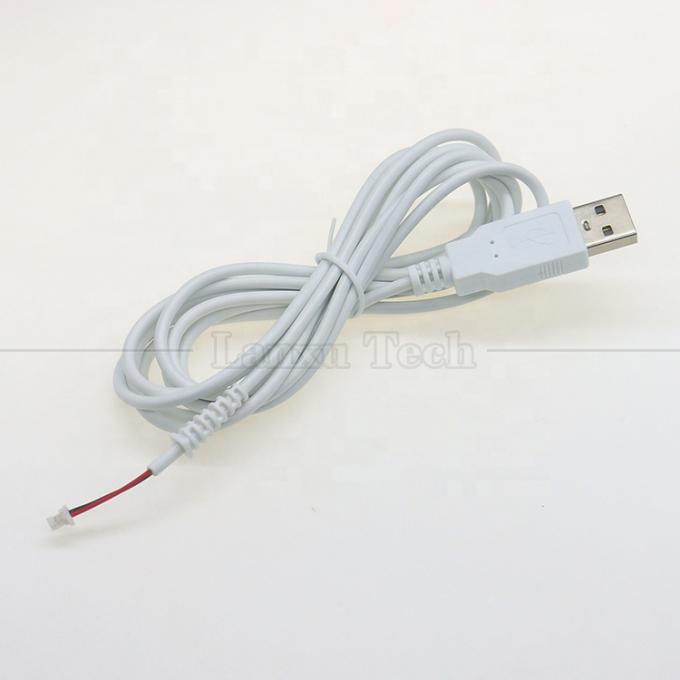 Assemblage personnalisé USB A mâle à JST 2 épingles 1,0 mm 2,0 mm 1,25 mm Pitch SHR MX XH SH VH PH câble de connecteur 5