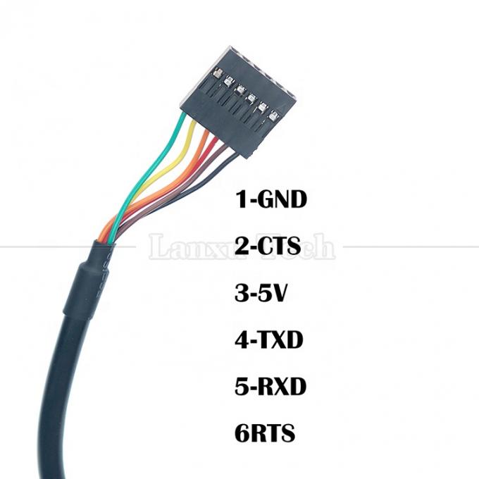 FTDI Chip FT232 USB à TTL 3.3V 5V Uart RTS CTS TXD RXD câble de conversion en série pour Arduino Raspberry Pi 6